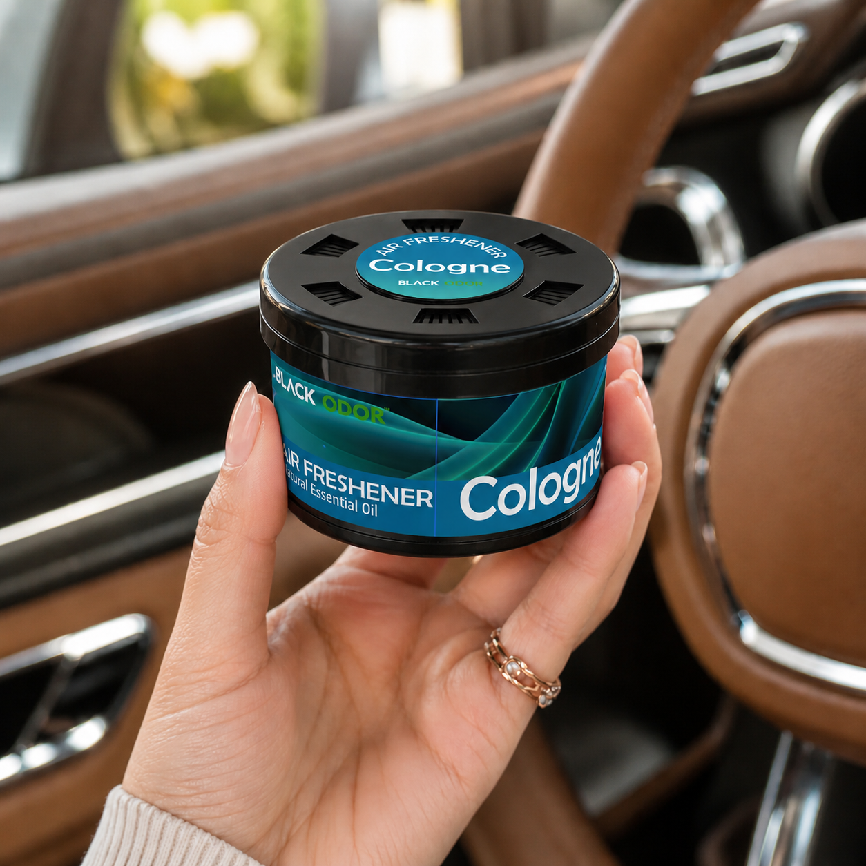 BLACK ODOR car gel air freshener jar – Vorcar Egypt (photo 7)