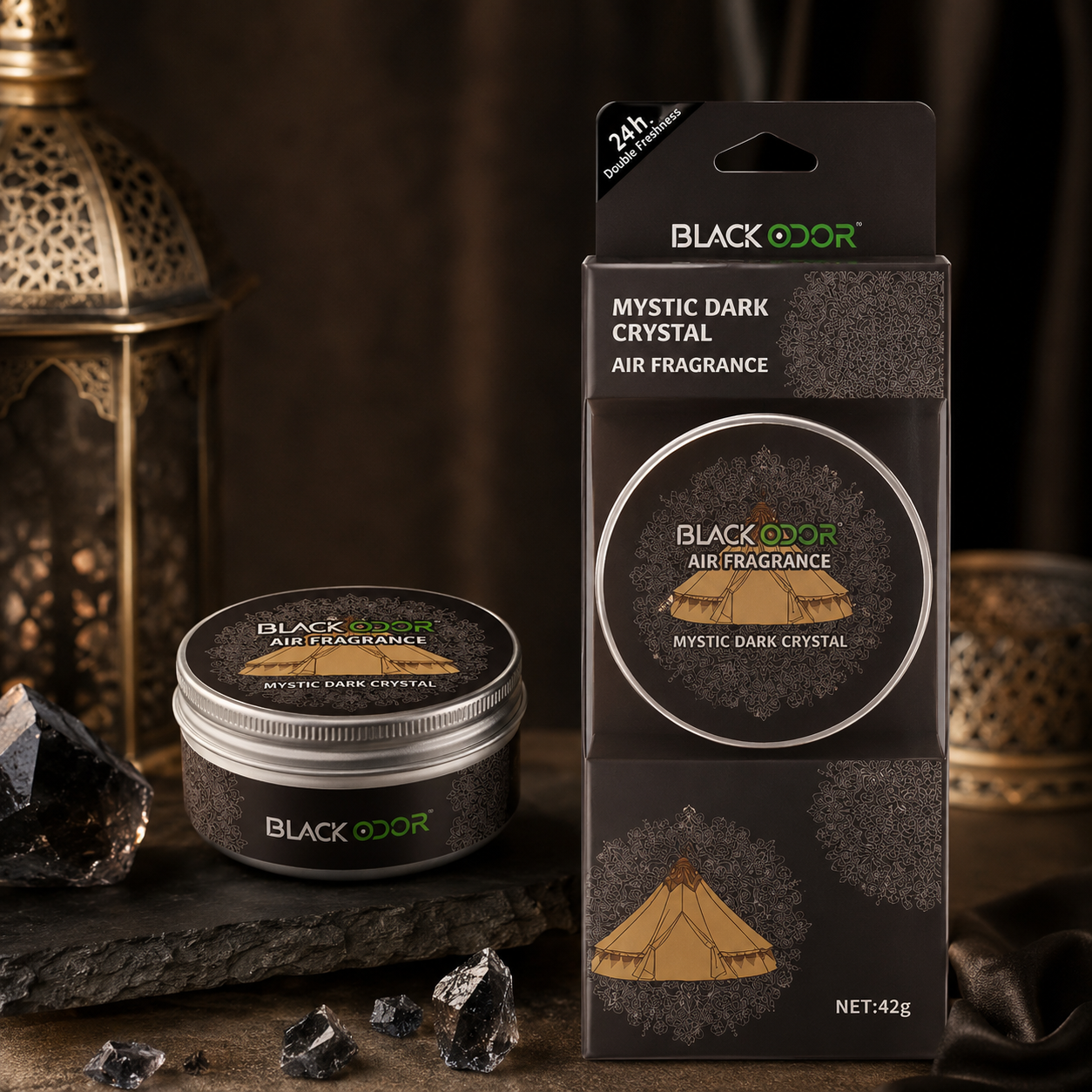 BLACK ODOR معطر صديق للبيئة من مكونات طبيعية – رائحة تدوم لـ 60 يوم