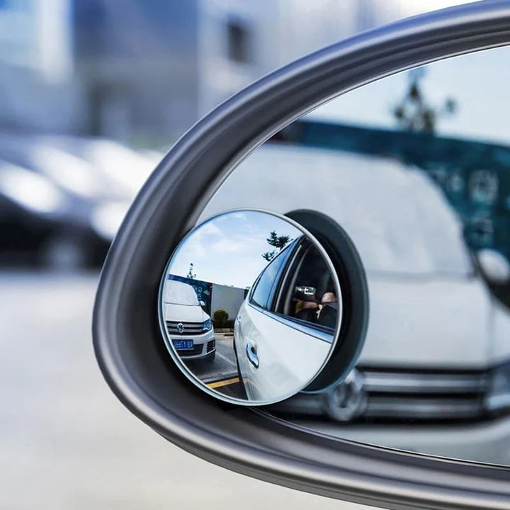 360° Adjustable Blind Spot Mirrors – 2PCS Wide-Angle Car Side Mirror Accessories
