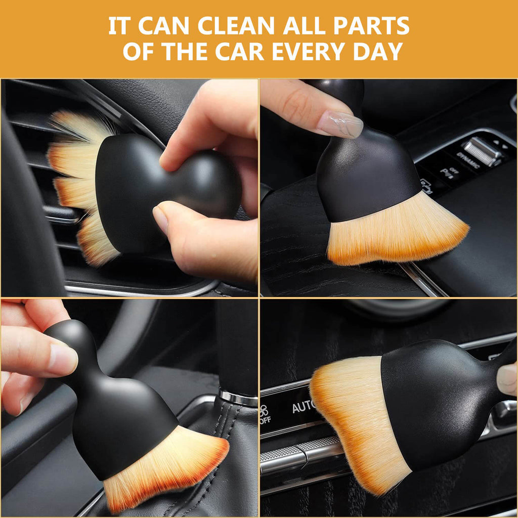 Car Cleaning Brush – Soft Detailing Brush for Interior Dust Removal
