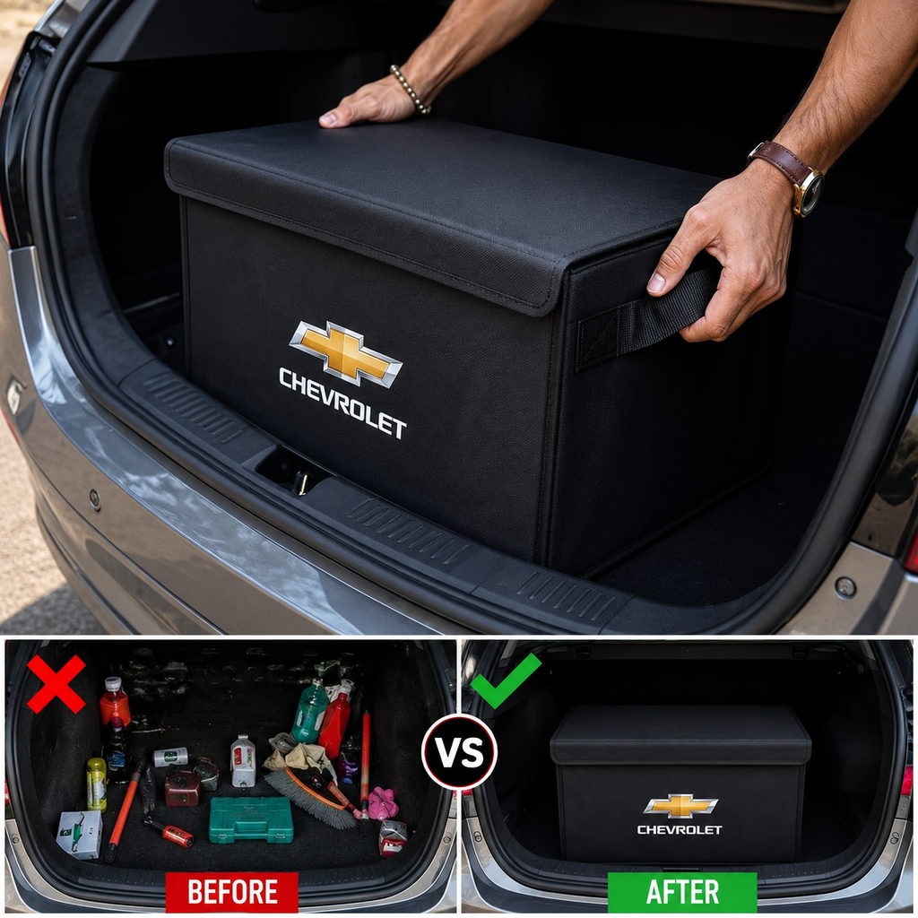 Foldable Car Trunk Organizer Storage Box