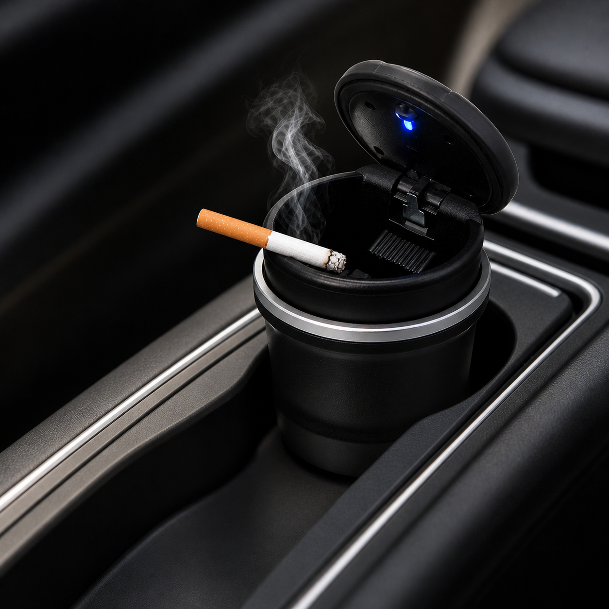 Premium Car Ashtray with Lid