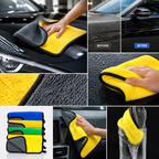 Microfiber car cleaning towels, 4 pieces – Vorcar Egypt (photo 2)