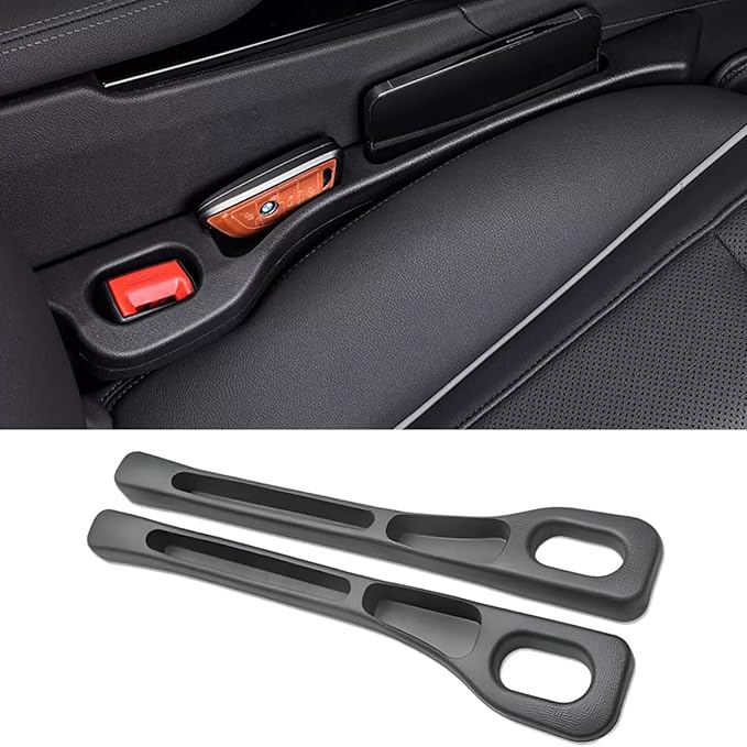 No Drop Car Seat Gap Filler – Seat Belt Fit Organizer