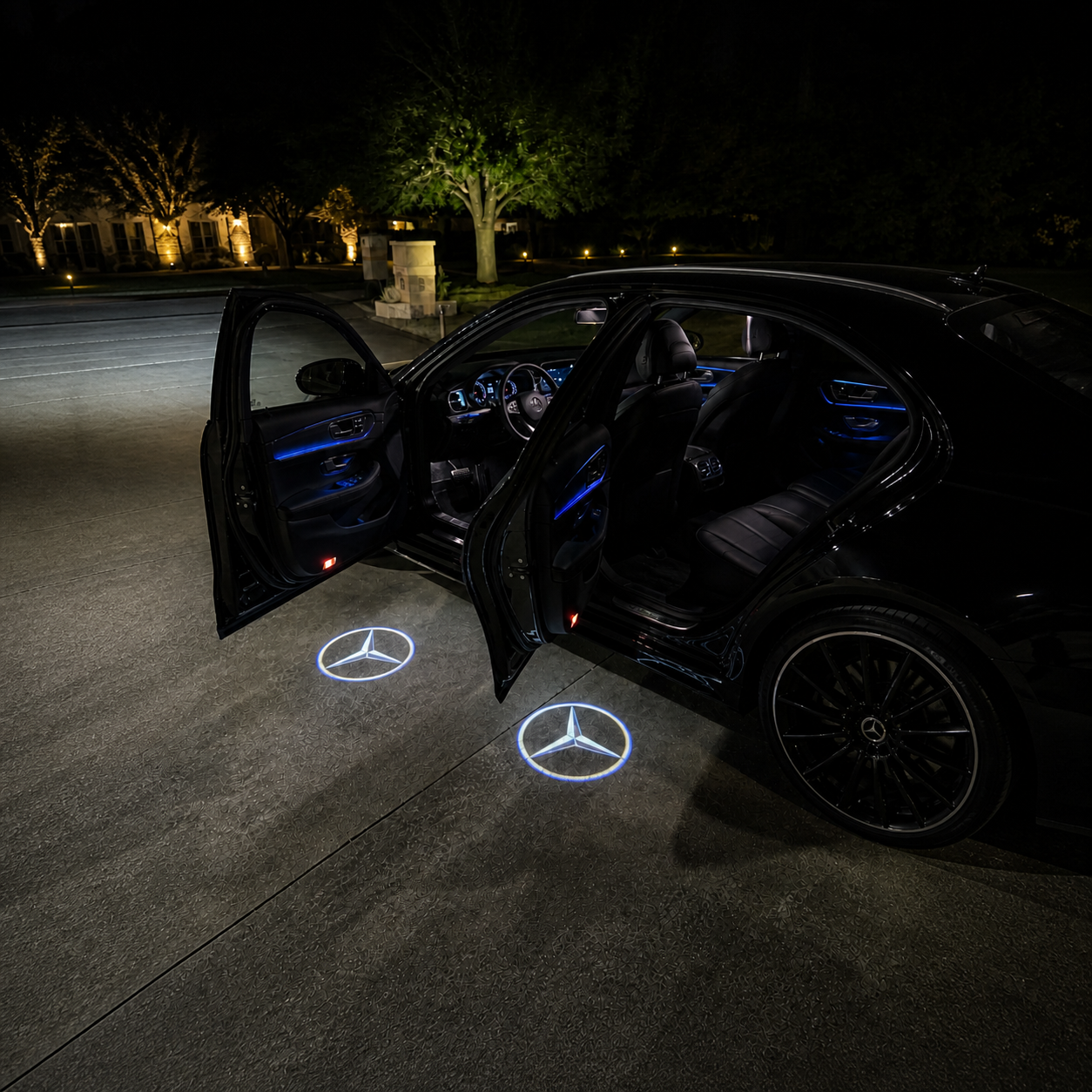 Car Door LED Logo Projector Light