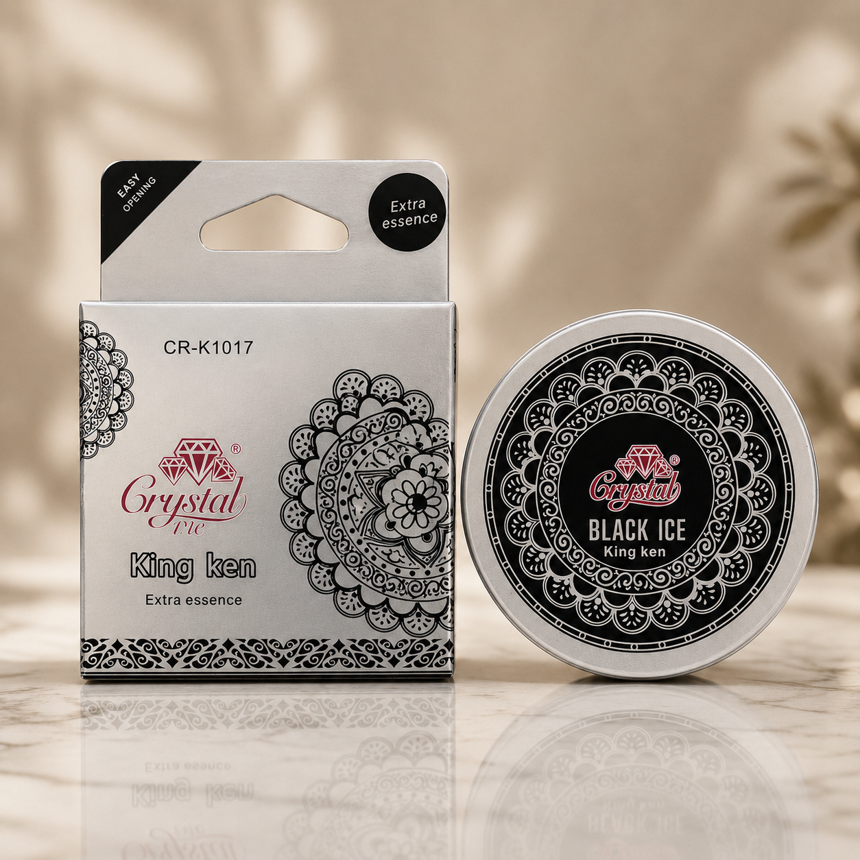 Crystal One King Ken car air freshener — available in multiple scents