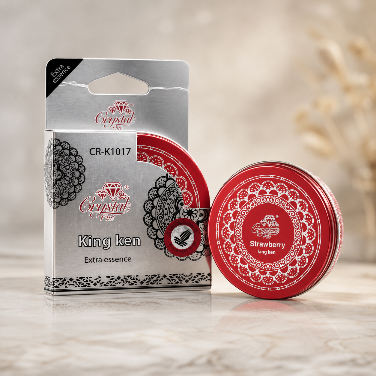 Crystal One King Ken Car Air Freshener – Extra Essence Long-Lasting Car Scent