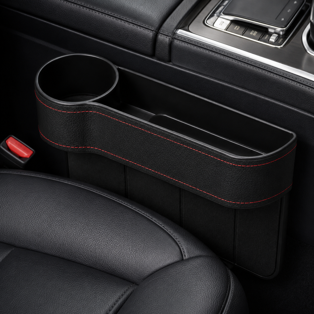 Car Seat Gap Organizer with Cup Holder