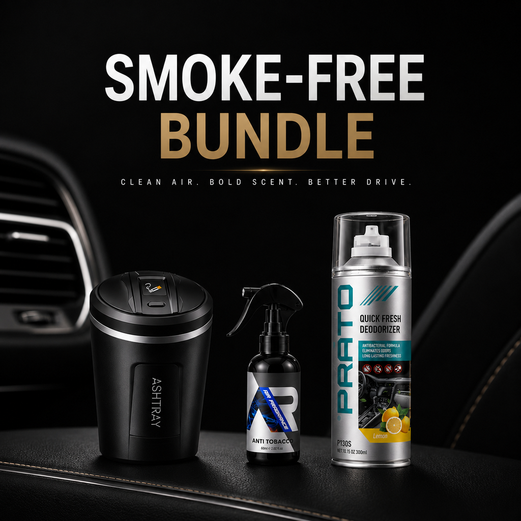 Smoke-Free Bundle – Complete Car Air Refresh & Odor Elimination Kit