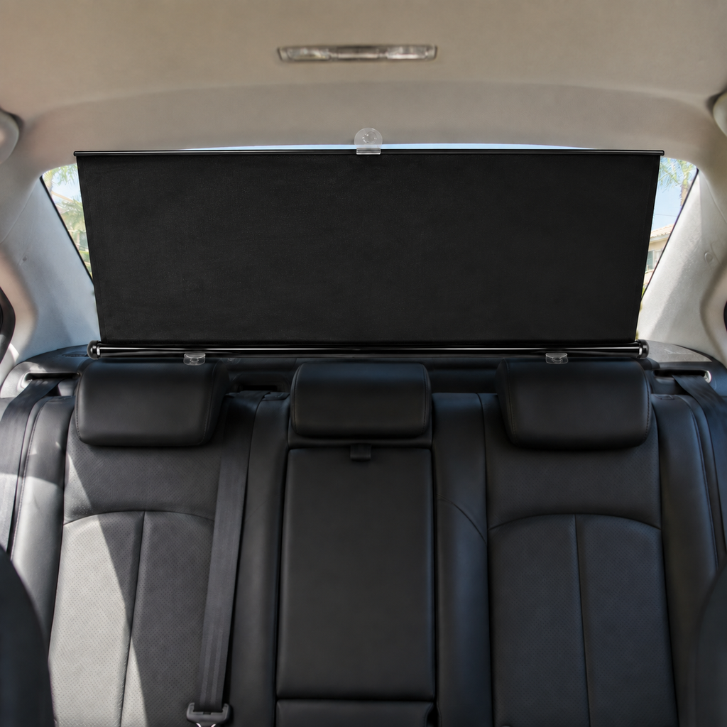 Retractable car windshield roller sunshade 130×53 cm – Vorcar Egypt (photo 3)