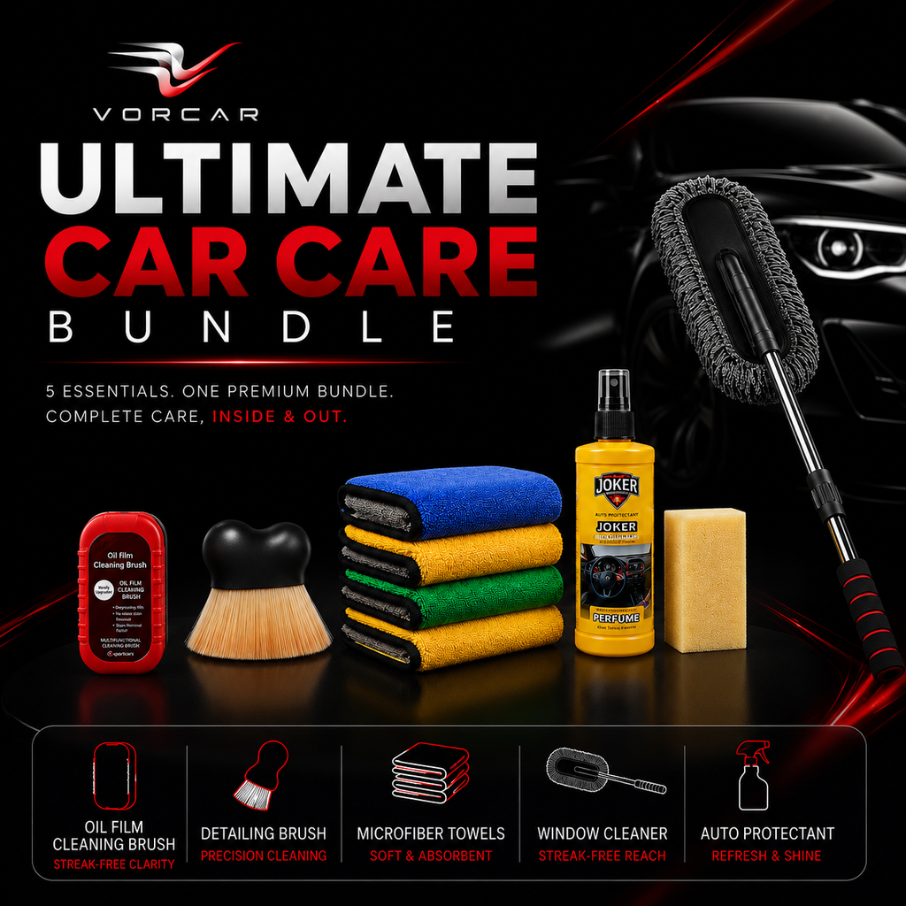 VORCAR Ultimate Car Care Bundle 5-piece interior and exterior cleaning kit – Vorcar Egypt