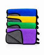 Microfiber car cleaning towels, 4 pieces – Vorcar Egypt