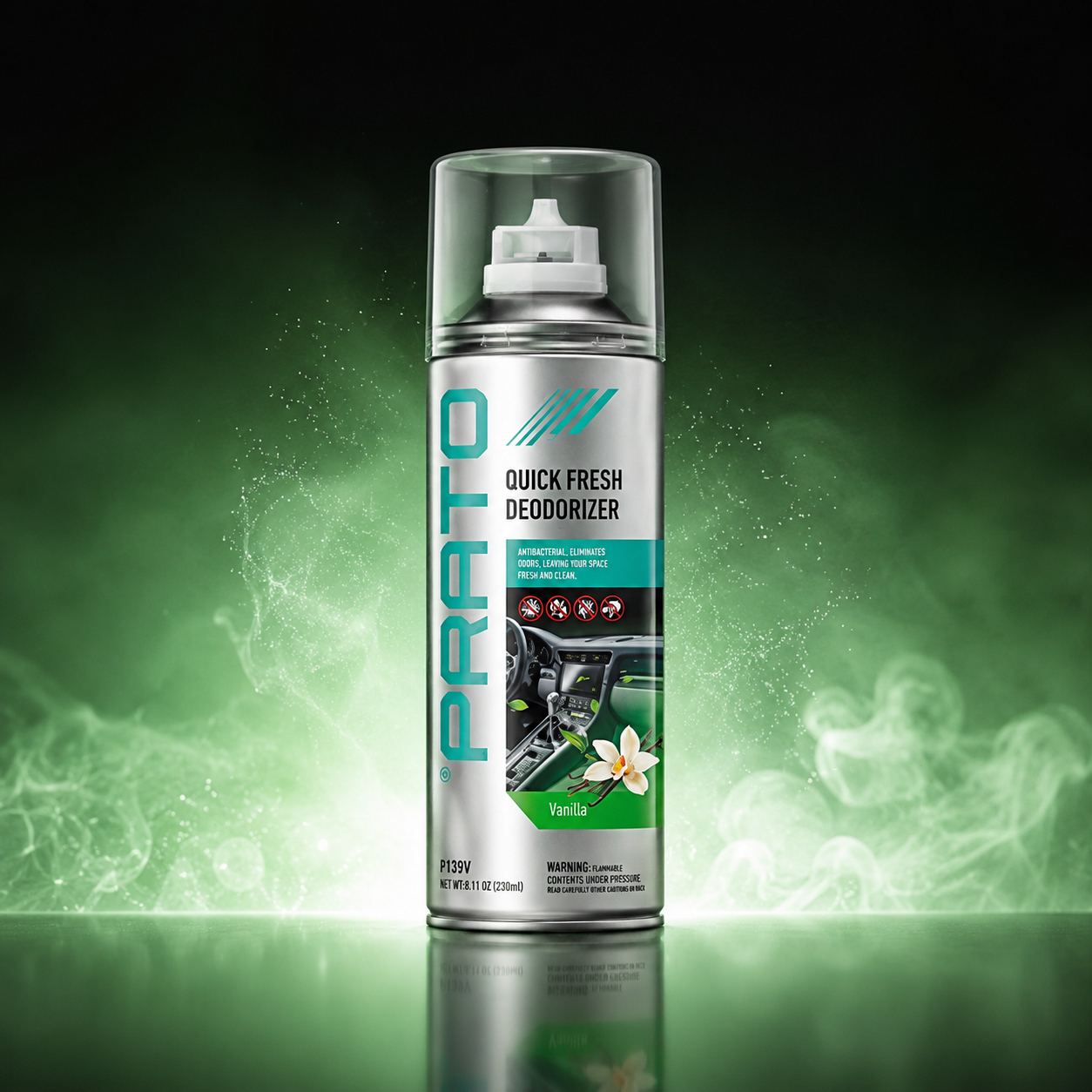 PRATO Quick Fresh car AC deodorizer – Vorcar Egypt