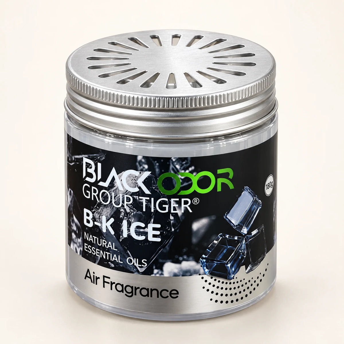 BLACK ODOR Classic Gel B-K Ice gel car air freshener 180g