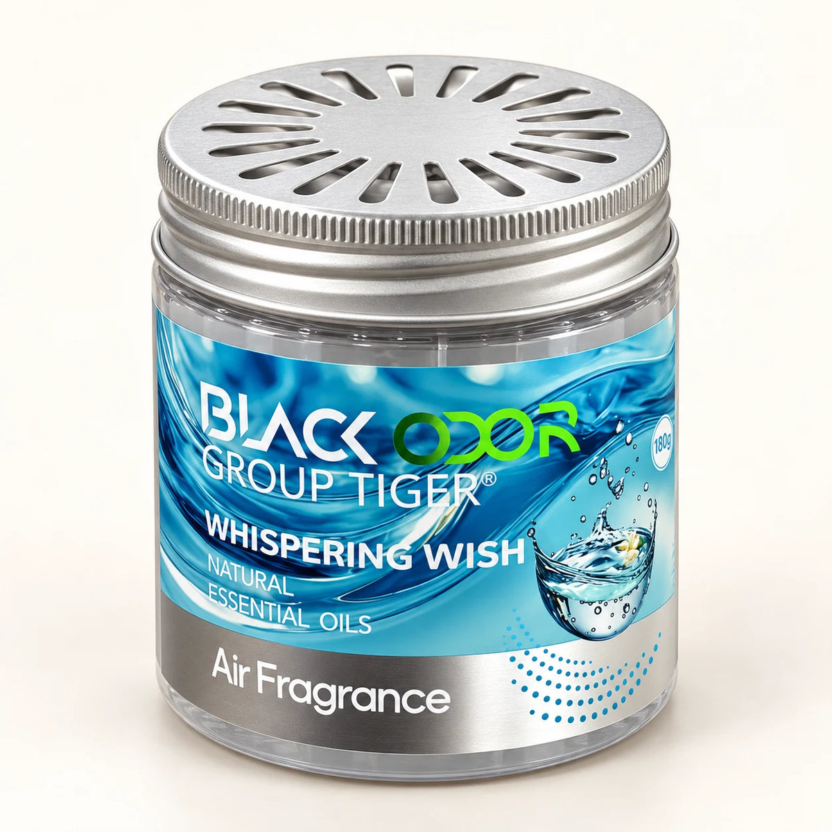 BLACK ODOR Classic Gel Whispering Wish gel car air freshener 180g