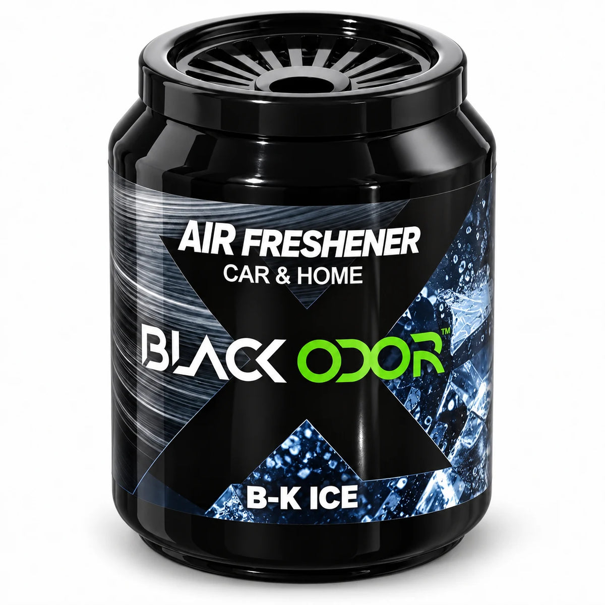 BLACK ODOR Signature Gel 200g gel air freshener — black ice