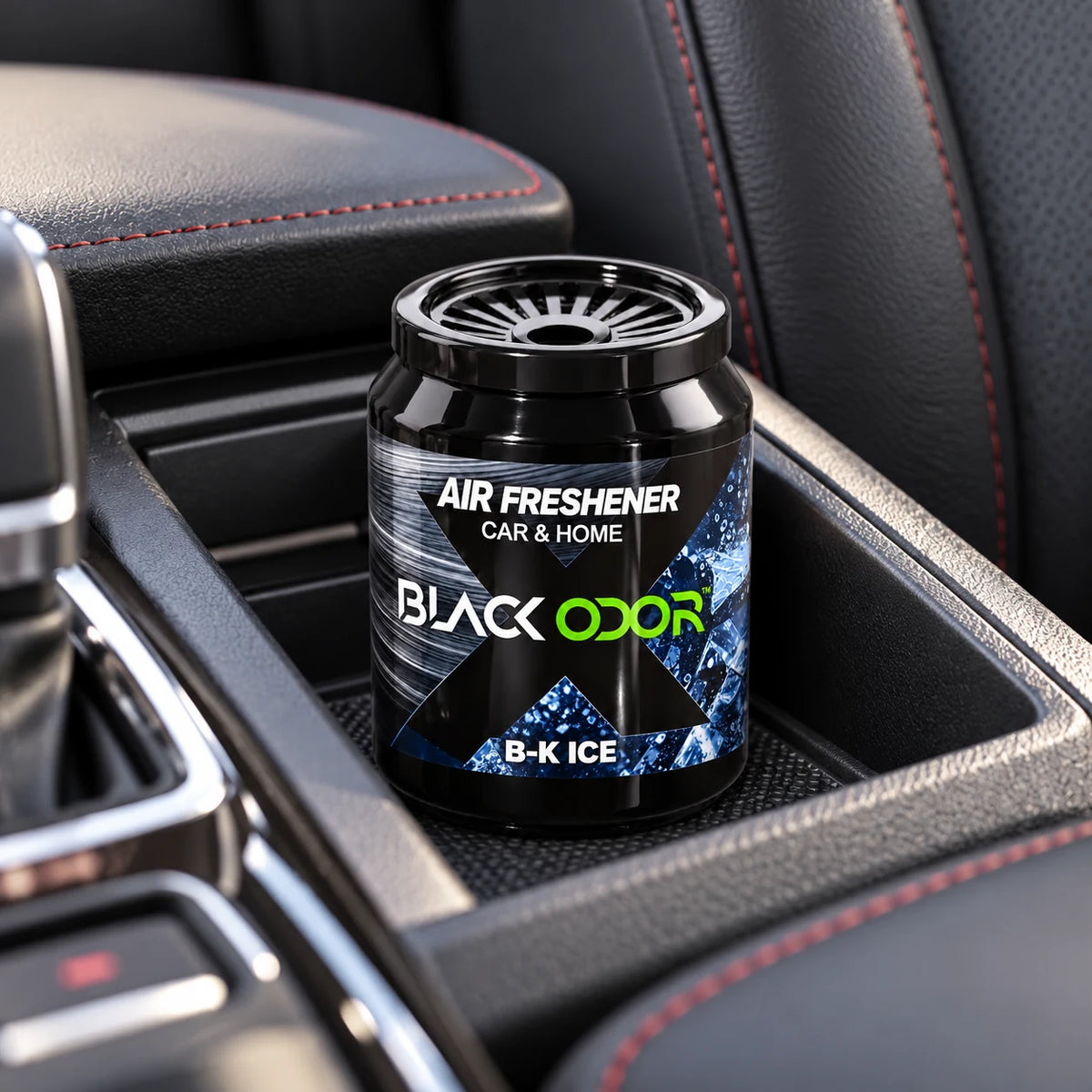 BLACK ODOR Signature Gel 200g gel air freshener — car usage