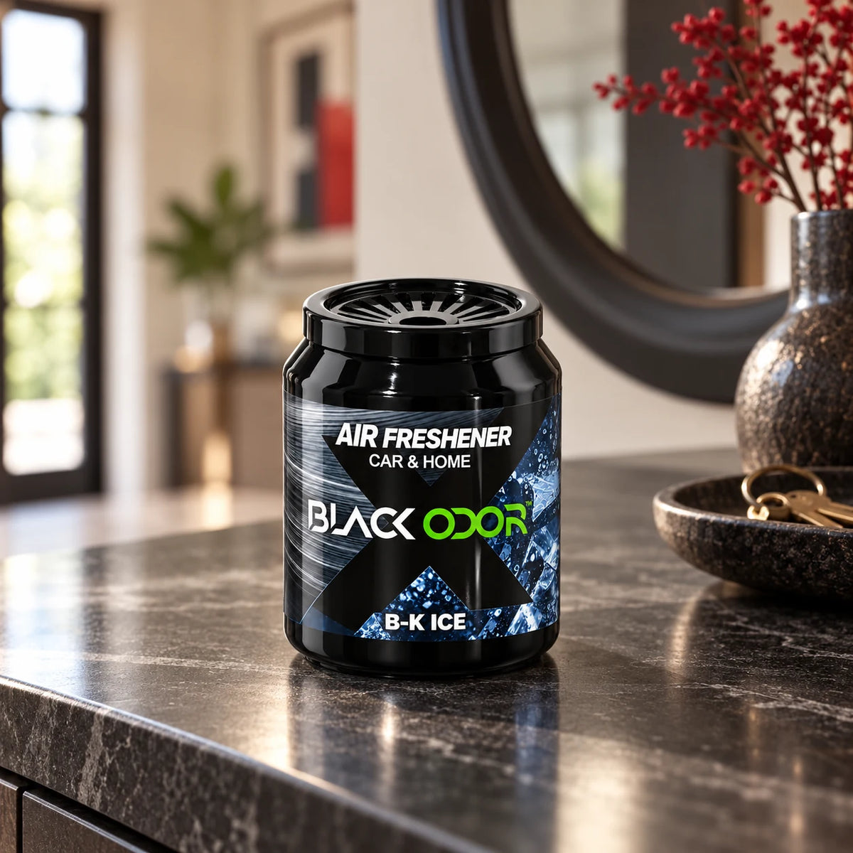 BLACK ODOR Signature Gel 200g gel air freshener — home lifestyle