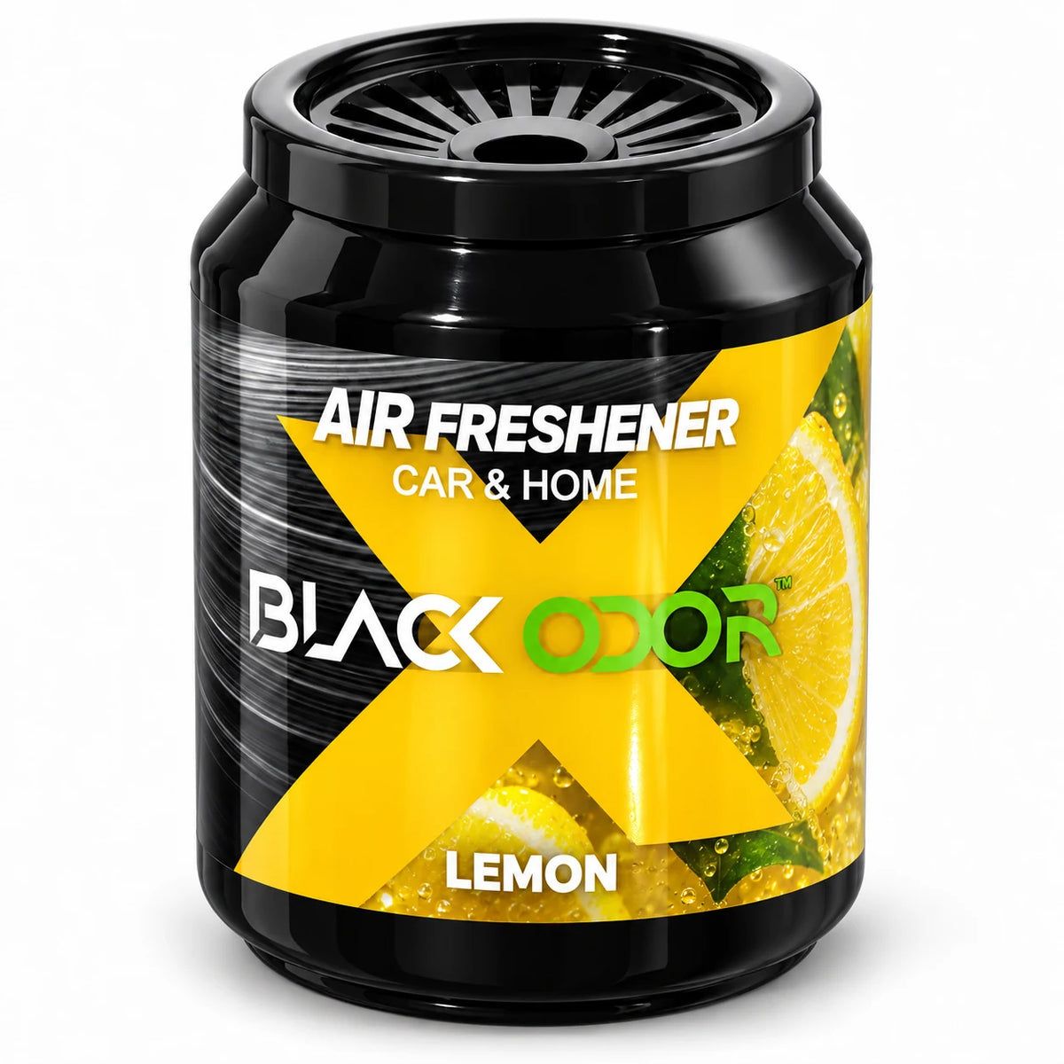 BLACK ODOR Signature Gel 200g gel air freshener — lemon