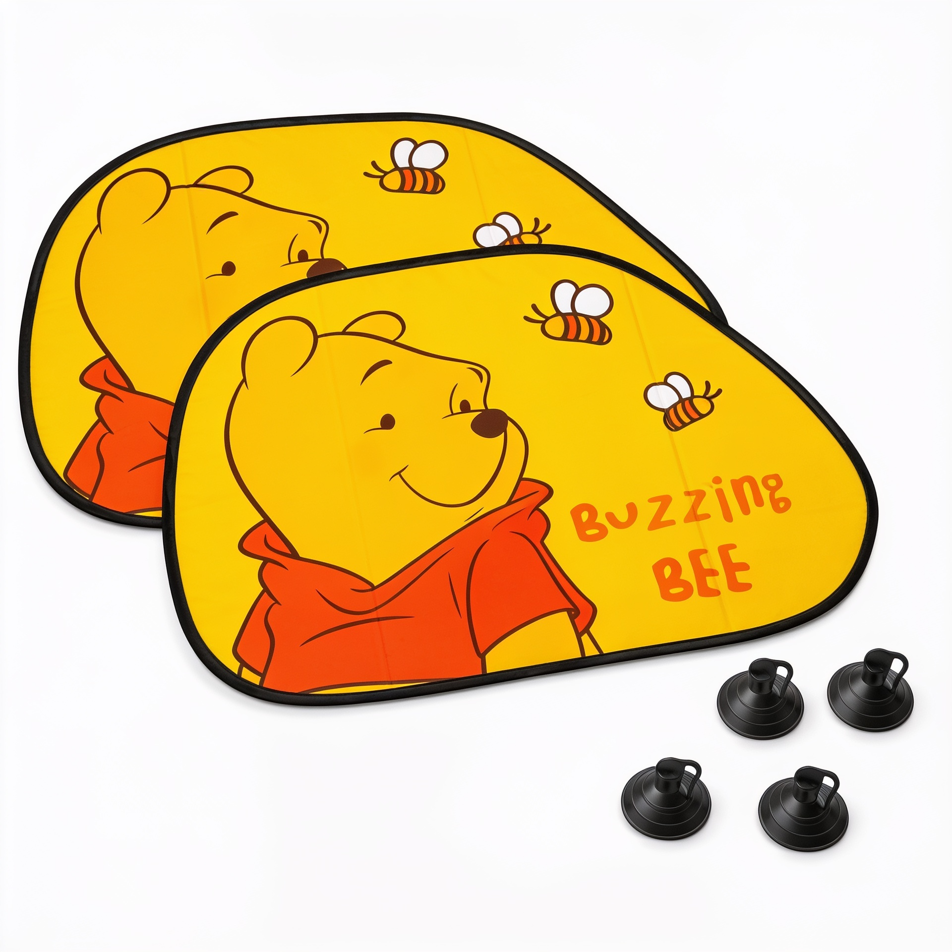 2-piece car side window sunshade set with suction cups – Vorcar Egypt (photo 2)