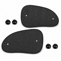 Foldable mesh car side window sunshade set 2 pieces – Vorcar Egypt
