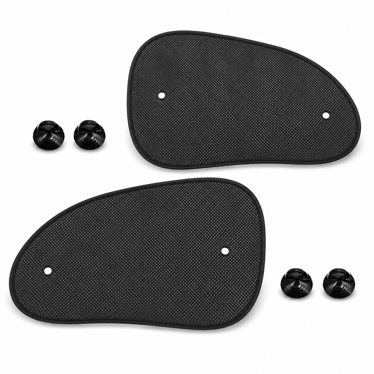 Foldable mesh car side window sunshade set 2 pieces – Vorcar Egypt