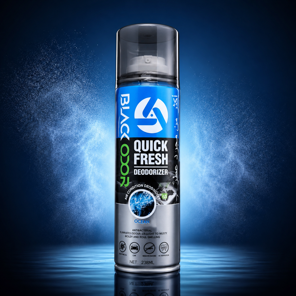 BLACK ODOR Car Air Condition Deodorant – Long-Lasting Fragrance