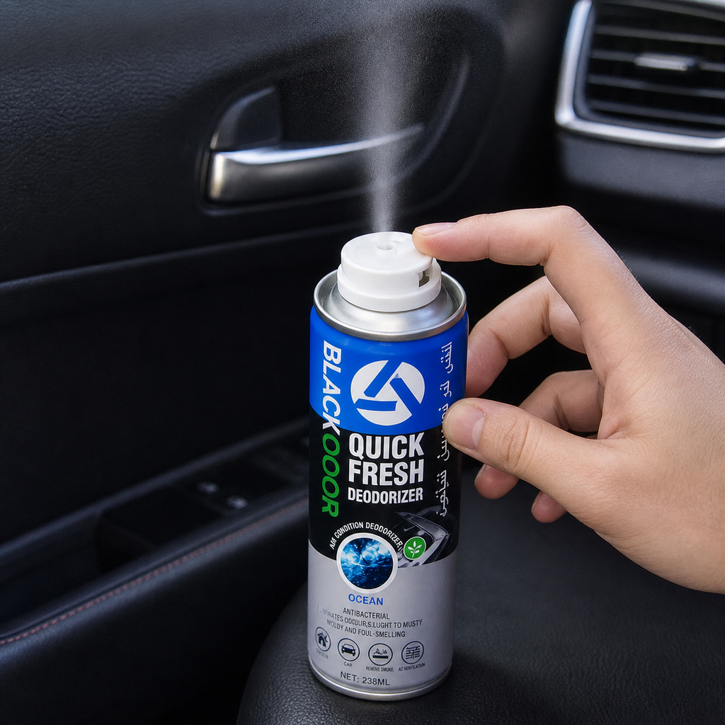 BLACK ODOR Car Air Condition Deodorant – Long-Lasting Fragrance
